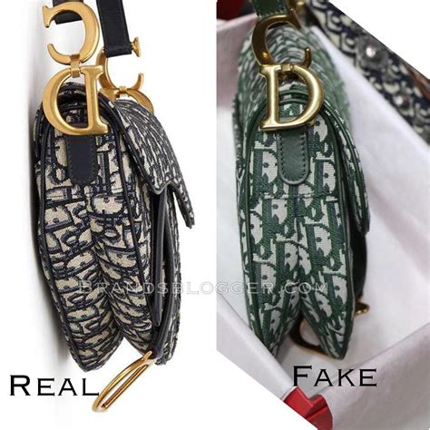 fake dior saddle bag vs real|authentic Dior saddle bag.